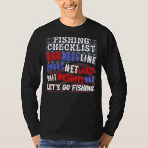 Funny Fishing Bass Fisher Hooks Fly Fish Lures Hat T-Shirt