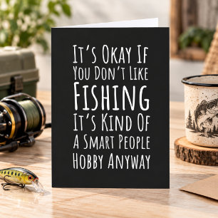 Funny Fishing Cards Fisherman Angler Humor Angling