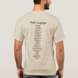 Funny Fishing Conversation T-Shirt