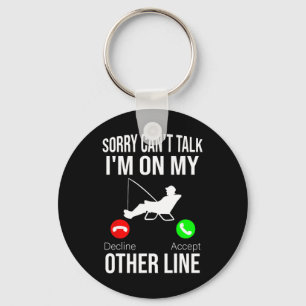 Funny Fishing Dad Men Funny Reel Cool Fish B Fishi Key Ring