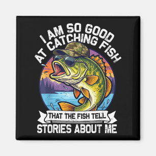 Funny Fishing Dad Men Funny Reel Cool Fish B Fishi Magnet