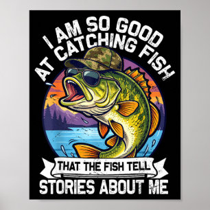 Funny Fishing Dad Men Funny Reel Cool Fish B Fishi Poster