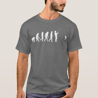 Funny Fishing Evolution of a Fisherman T-Shirt