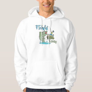 Funny Fishing - Fishful Thinking Hoodie