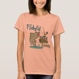 Funny Fishing - Fishful Thinking T-Shirt