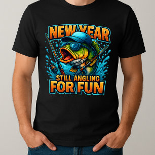 funny fishing from reel cool dad T-Shirt