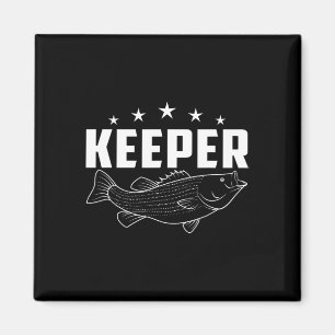 Funny Fishing Gear Keeper Magnet