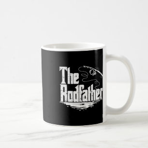 Funny Fishing Gift The Rodfather Coffee Mug
