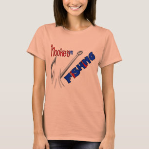Funny Fishing Hooked On Fishing T-Shirt