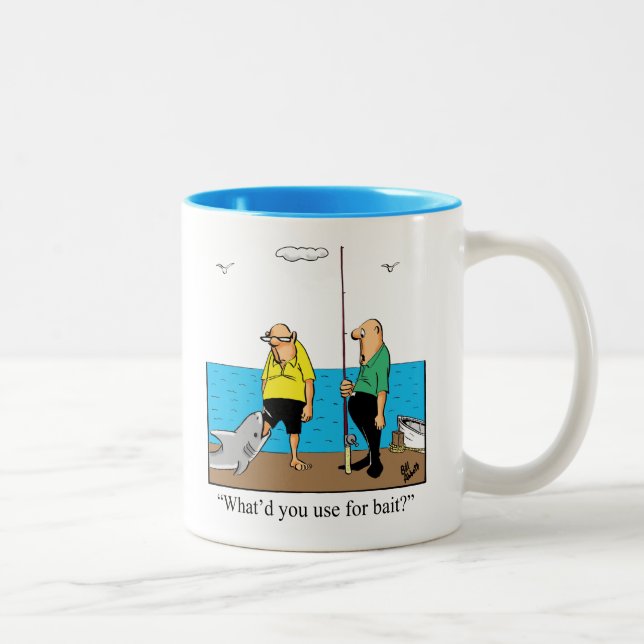 Funny Fishing Humour Mug Gift (Right)