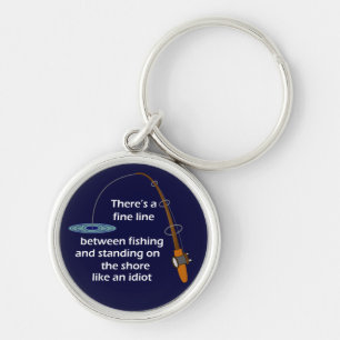 Funny Fishing Keychain