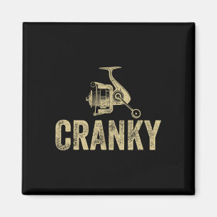 Funny Fishing Men Dad Magnet