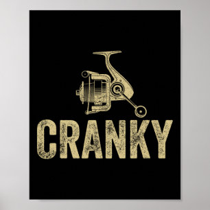 Funny Fishing Men Dad Poster
