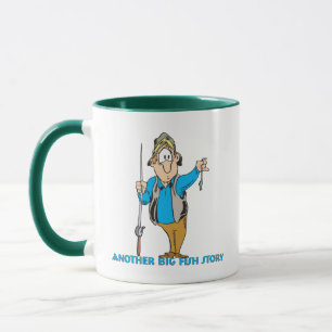 Funny Fishing Mug Fishing Humour Fishing Big Fish