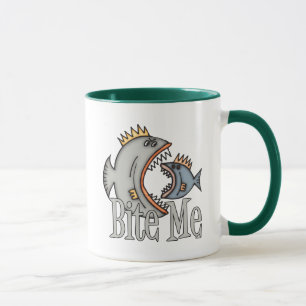 Funny Fishing Mug Fishing Humour Fishing Bite Me