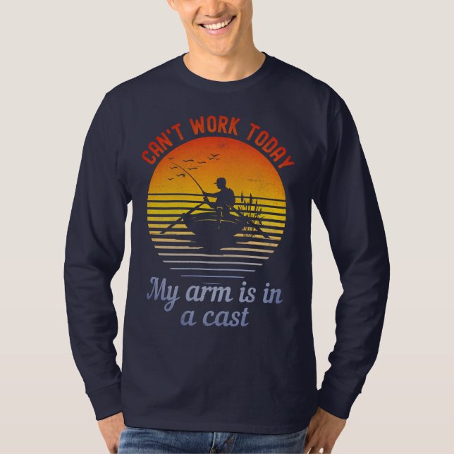 Funny fishing quotes T-Shirt (Front)