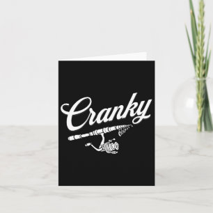Funny Fishing Reel Pun Shirt  Card