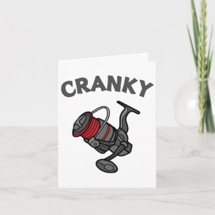 Funny Fishing Reel Pun Shirt For Fishermen Card