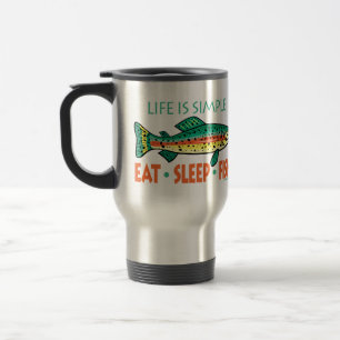 Funny Fishing Saying Travel Mug