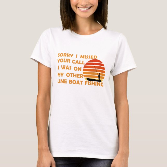 Funny fishing T-Shirt (Front)