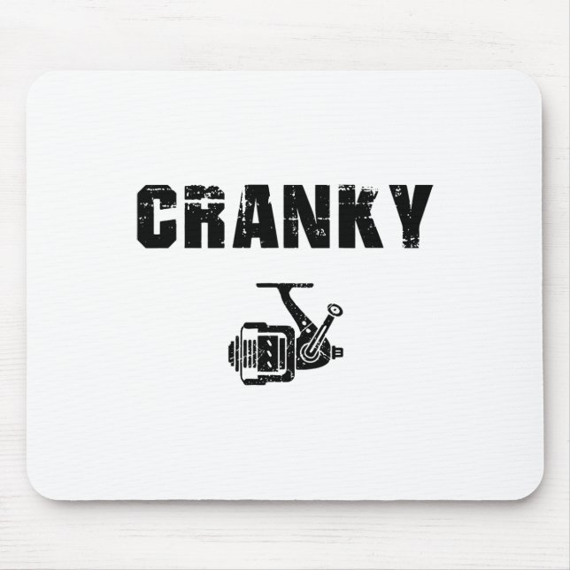 Funny Fishing Tee For Men  Mouse Pad (Front)