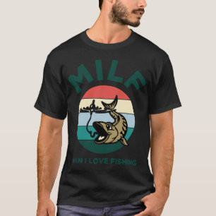 Funny fishing too close fisherman joke humour quot T-Shirt