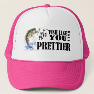 Funny Fishing Women Trucker Hat