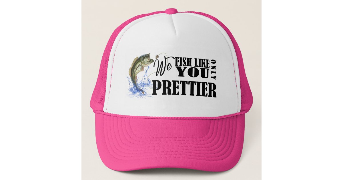 Women Want Me Fish Fear Me Funny Fishing Trucker Hat