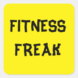 FUNNY FITNESS INSTRUCTOR STICKERS