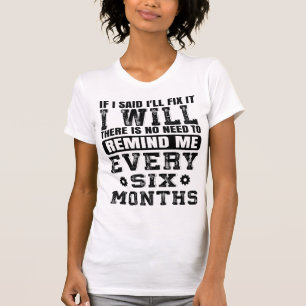 Funny Fix It Handyman Quote Handyman Husband Joke T-Shirt