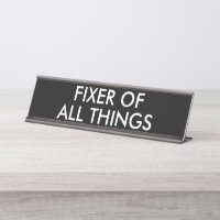Funny Fixer Of All Things Office Humour