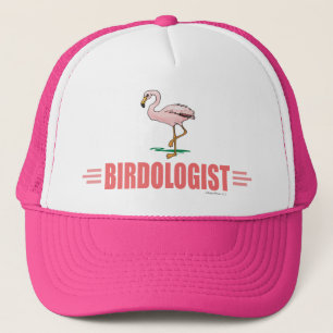 Funny Flamingo Bird Watching Trucker Hat