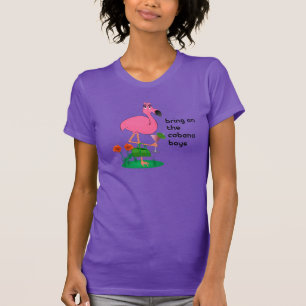 Funny Flamingo/Cabana Boys T-Shirt