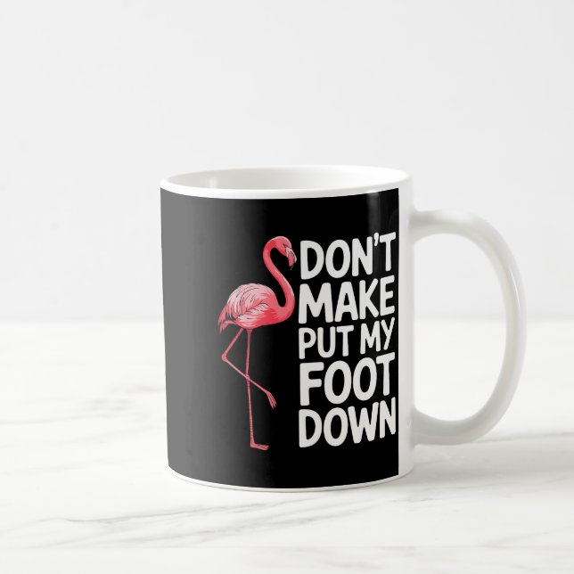 Funny Flamingo Design For Men Women Kids Bird Nk F Coffee Mug (Right)
