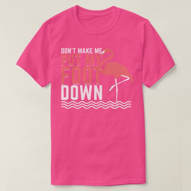 Funny Flamingo Lover Gift  T-Shirt (Design Front)