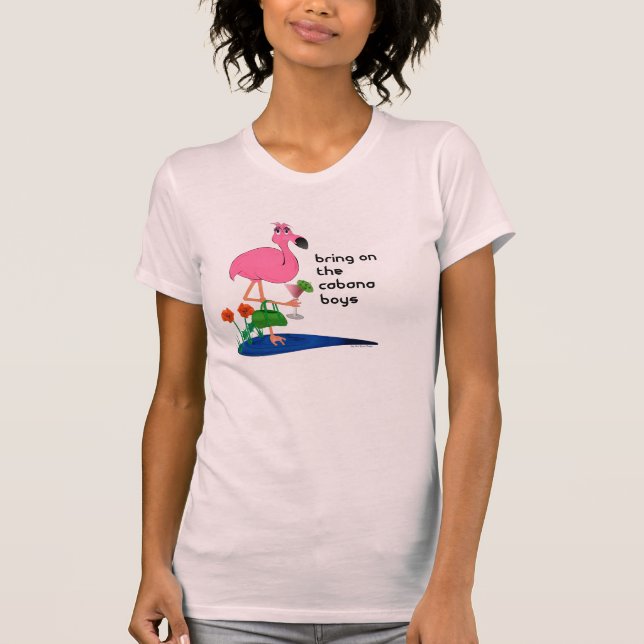 Funny Flamingo Women's Top (Front)