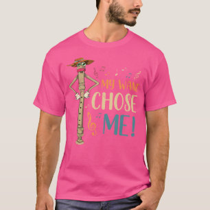 Funny Flautist Orchestra Gift Musical Instrument F T-Shirt