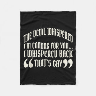 Funny Fleece Blanket