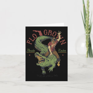 Funny Flo Grown Florida Rodeo  Card