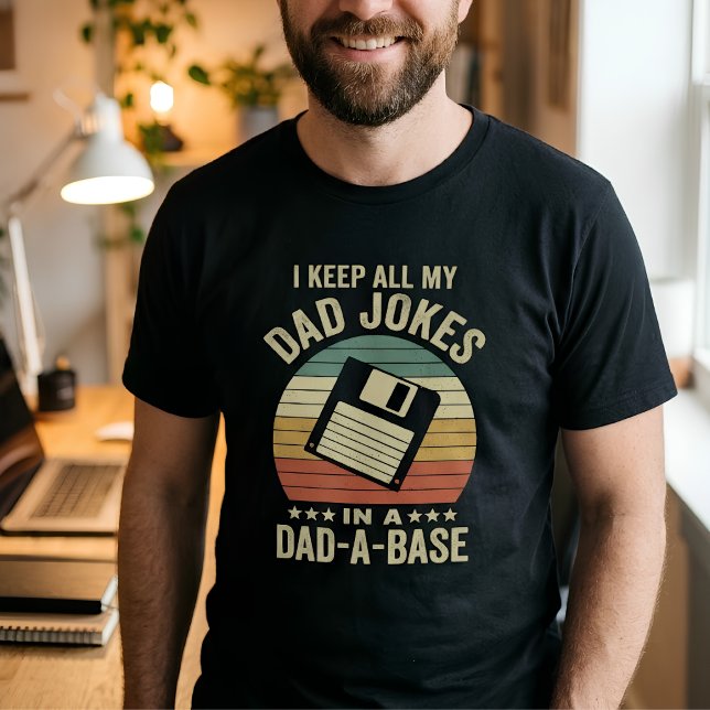 Funny Floppy Disc Dad Jokes T-Shirt (Creator Uploaded)