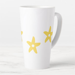 Funny Flowef Latte Mug