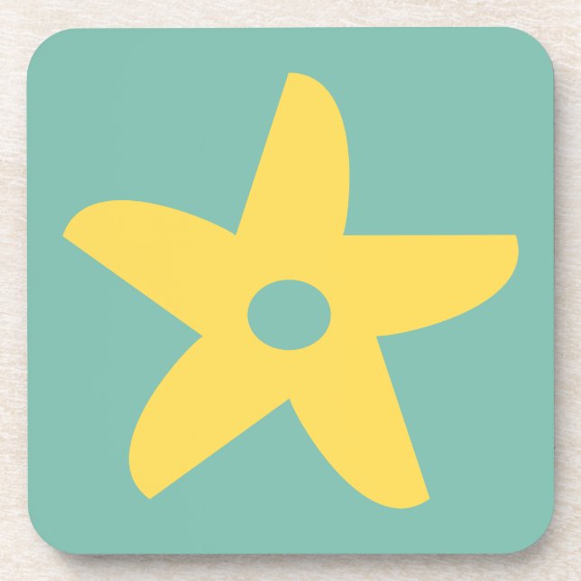 Funny Flower Coaster (Front)