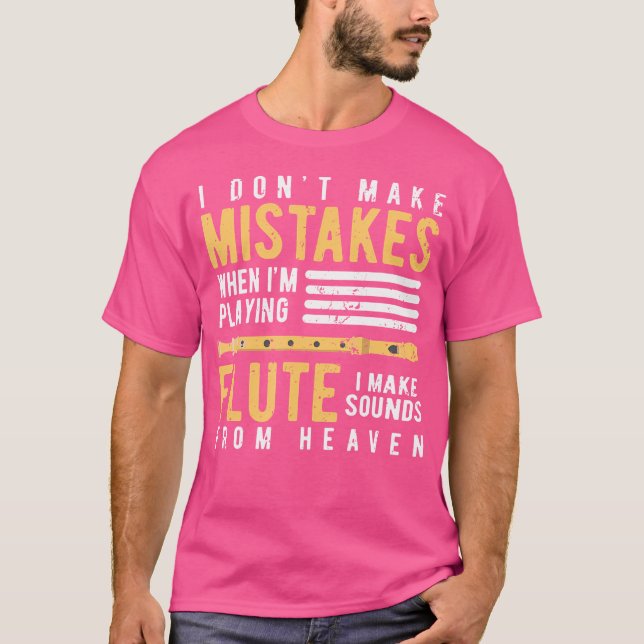 Funny Flute Shirt Flute Gift (Front)