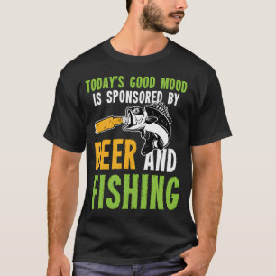 Funny fly fishing graphic shirt design