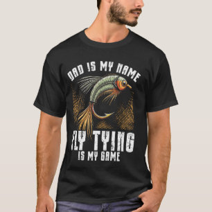 Funny Fly Tring Trout Fishing Fly Casting Dry Fly  T-Shirt