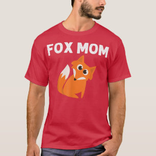 Funny Fo Designs For Mum Women Foes Animal Lovers T-Shirt