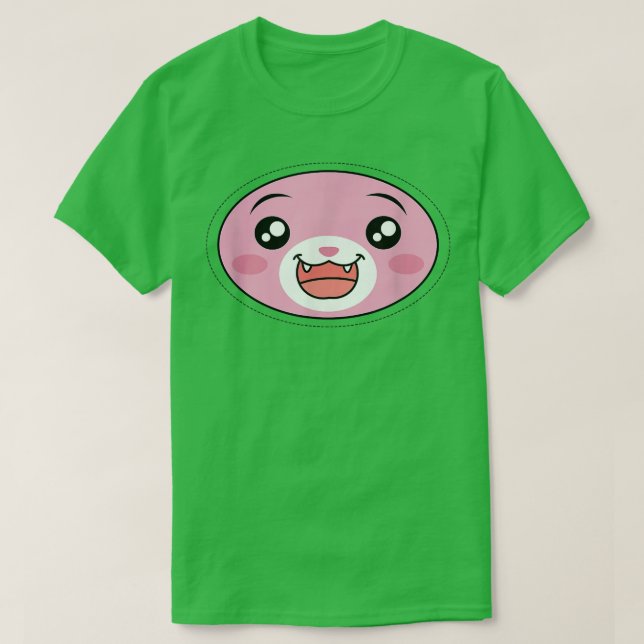 Funny Foi Face Anime Cute Lover Gift Bo Gaming Tee (Design Front)