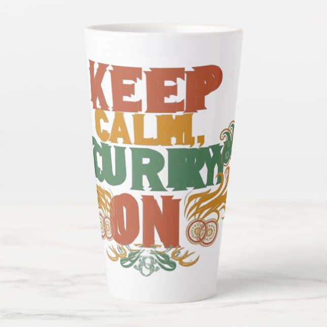 Funny Food - Latte Mug (Front)