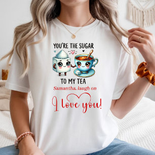 Funny Food Personalized Cute Valentine Gift T-Shirt