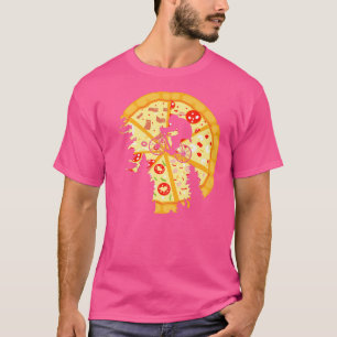 Funny Food Pizza 709 T-Shirt